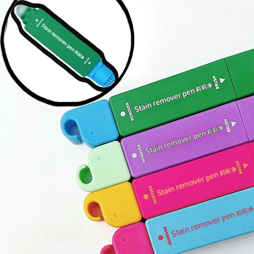 Portable stain remover pen in four colours